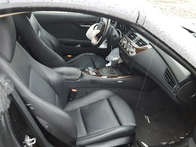 WBALM5C56BE380129 - 2011 BMW Z4 SDRIVE3 BLACK photo 5