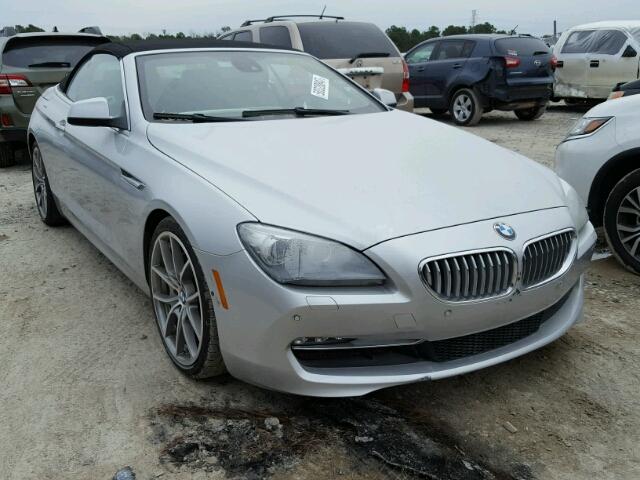 WBALZ3C59CDL71129 - 2012 BMW 650 I SILVER photo 1