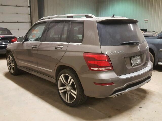 WDCGG8JB8DG082446 - 2013 MERCEDES-BENZ GLK 350 4M GRAY photo 3