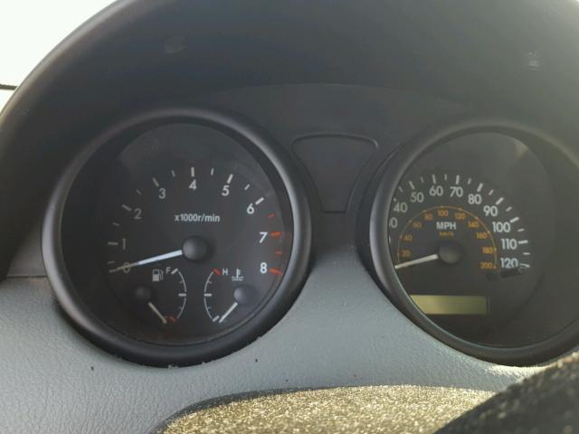 KL1TD52685B426487 - 2005 CHEVROLET AVEO BASE ORANGE photo 8