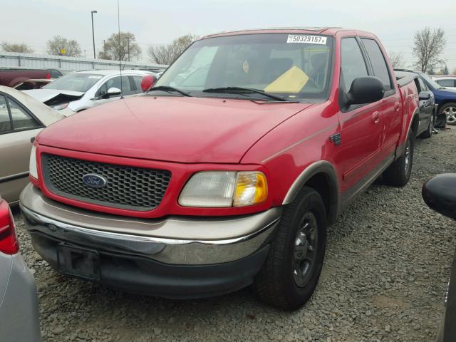 1FTRW07L51KF97223 - 2001 FORD F150 SUPER RED photo 2