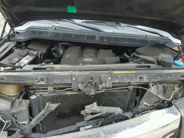 1N6AA07B54N578352 - 2004 NISSAN TITAN XE GRAY photo 7