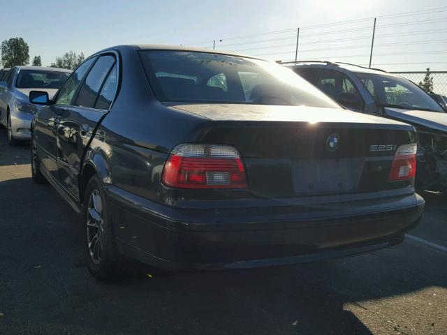 WBADT43413G027974 - 2003 BMW 525 I AUTO BLACK photo 3