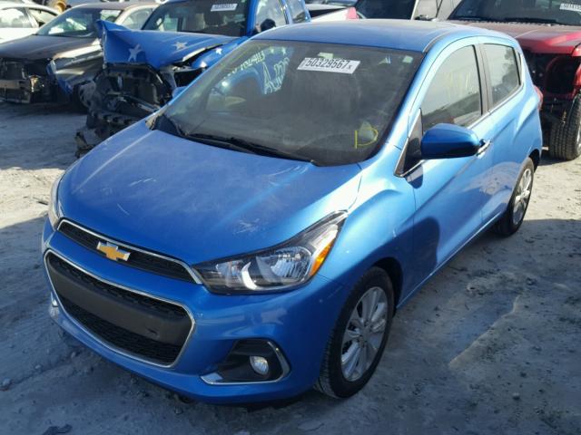 KL8CF6SA7GC623315 - 2016 CHEVROLET SPARK 2LT BLUE photo 2