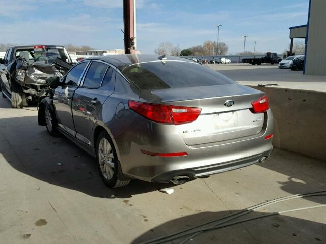 5XXGN4A79FG514584 - 2015 KIA OPTIMA EX SILVER photo 3