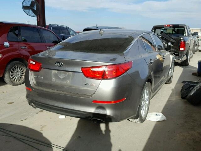 5XXGN4A79FG514584 - 2015 KIA OPTIMA EX SILVER photo 4