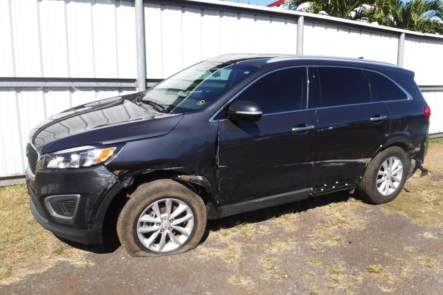 5XYPG4A32GG109722 - 2016 KIA SORENTO LX BLACK photo 2