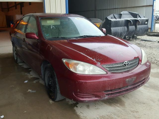 4T1BE32K62U028855 - 2002 TOYOTA CAMRY LE RED photo 1