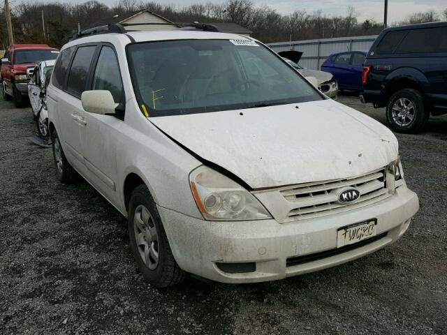 KNDMB233786232357 - 2008 KIA SEDONA EX WHITE photo 1