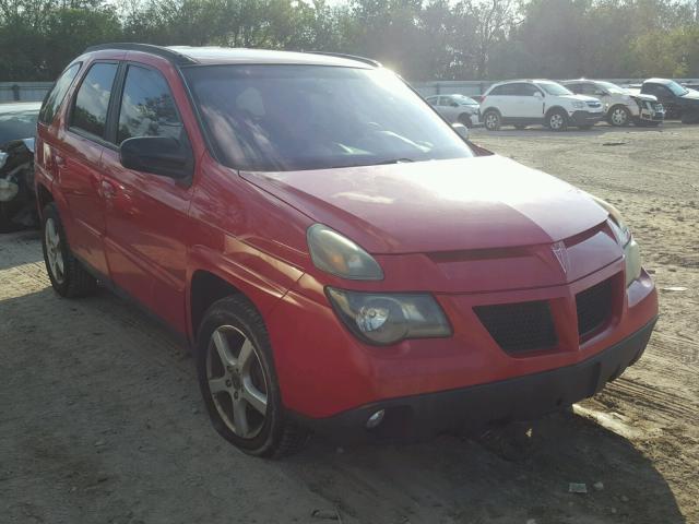 3G7DA03E84S563350 - 2004 PONTIAC AZTEK RED photo 1