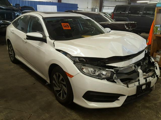 19XFC2F73HE045048 - 2017 HONDA CIVIC EX WHITE photo 1