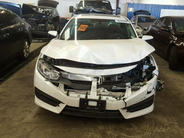 19XFC2F73HE045048 - 2017 HONDA CIVIC EX თეთრი ფოტო 9