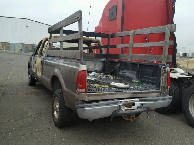 1FTSW31P23EC97638 - 2003 FORD F350 SRW S TAN photo 3