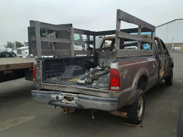 1FTSW31P23EC97638 - 2003 FORD F350 SRW S TAN photo 4