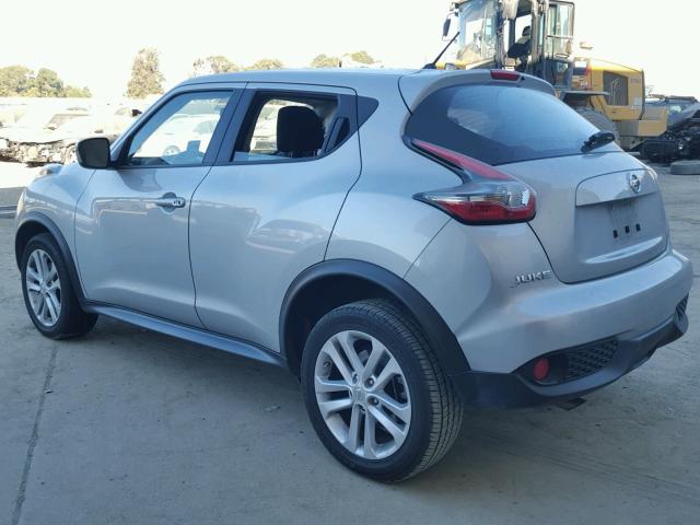 JN8AF5MR9GT604927 - 2016 NISSAN JUKE S SILVER photo 3