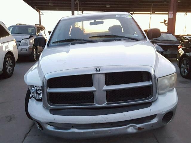 1D7HA18N34S755343 - 2004 DODGE RAM 1500 S WHITE photo 9