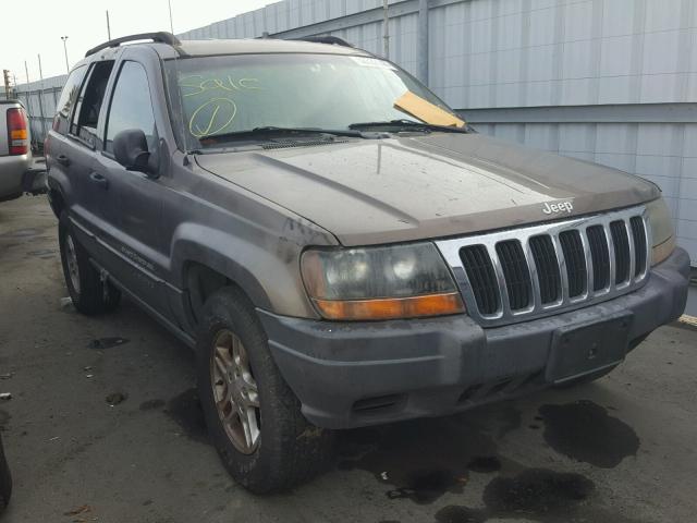 1J4GW48S02C122556 - 2002 JEEP GRAND CHER TAN photo 1