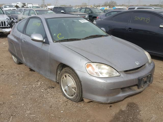 JHMZE1351YT004766 - 2000 HONDA INSIGHT GRAY photo 1