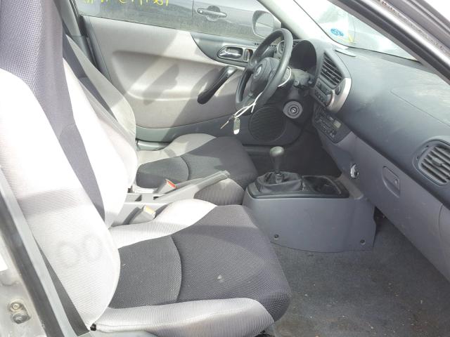 JHMZE1351YT004766 - 2000 HONDA INSIGHT GRAY photo 5