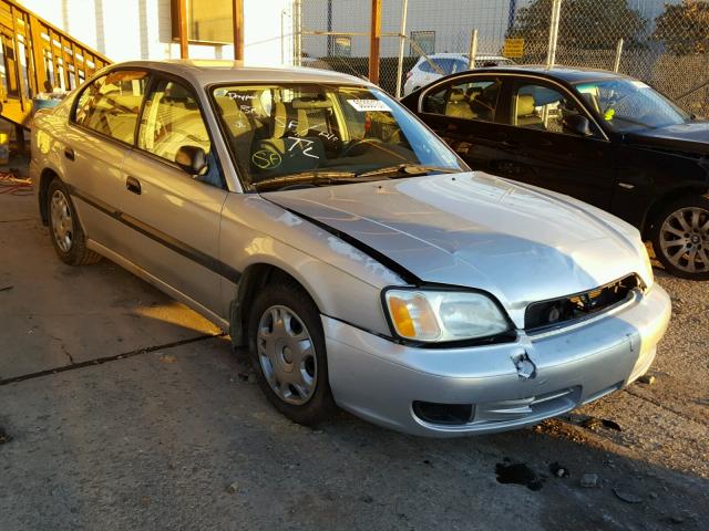 4S3BE635027208040 - 2002 SUBARU LEGACY L SILVER photo 1