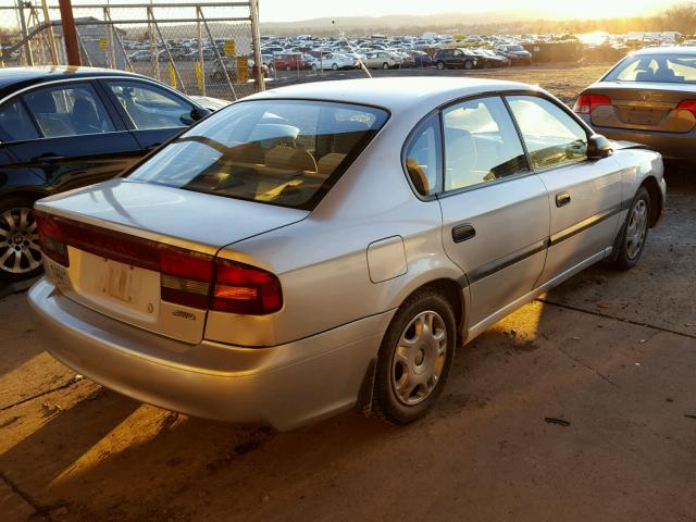 4S3BE635027208040 - 2002 SUBARU LEGACY L SILVER photo 4