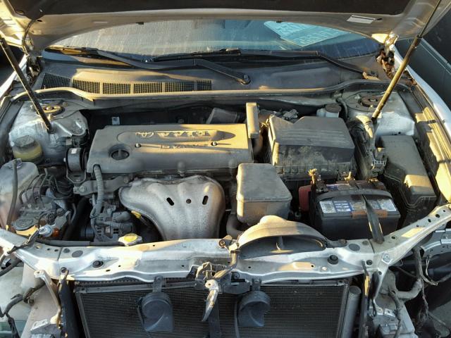 4T1BE46KX9U300091 - 2009 TOYOTA CAMRY BASE SILVER photo 7