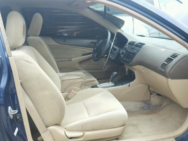 1HGEM22983L073302 - 2003 HONDA CIVIC EX ლურჯი ფოტო 5