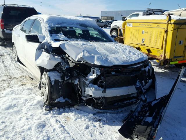 1G11Y5SL3EU116075 - 2014 CHEVROLET IMPALA LS WHITE photo 1