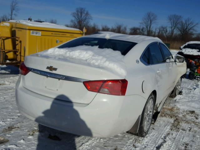 1G11Y5SL3EU116075 - 2014 CHEVROLET IMPALA LS WHITE photo 4