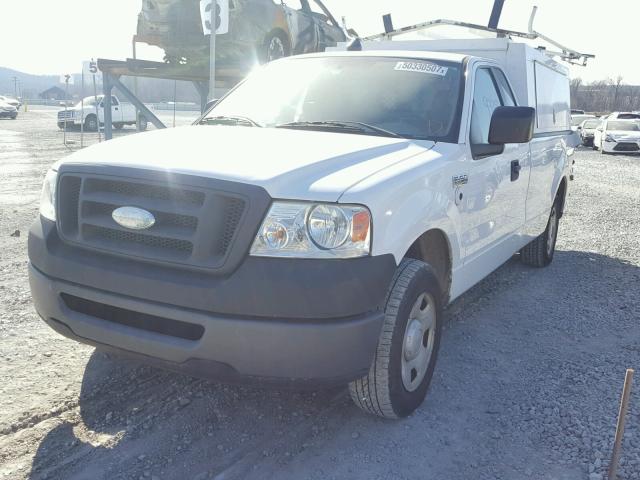 1FTRF12298KD93488 - 2008 FORD F150 WHITE photo 2