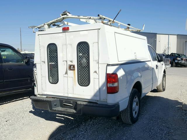 1FTRF12298KD93488 - 2008 FORD F150 WHITE photo 4