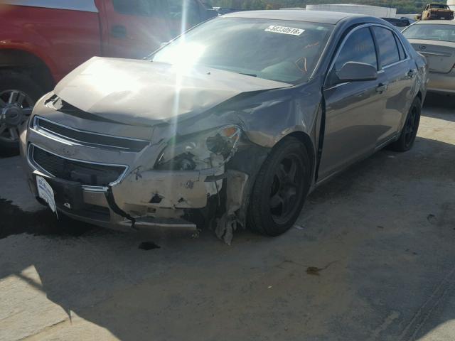 1G1ZC5E06AF180029 - 2010 CHEVROLET MALIBU 1LT BEIGE photo 2
