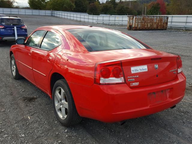 2B3CK5CT9AH181740 - 2010 DODGE CHARGER R/ RED photo 3