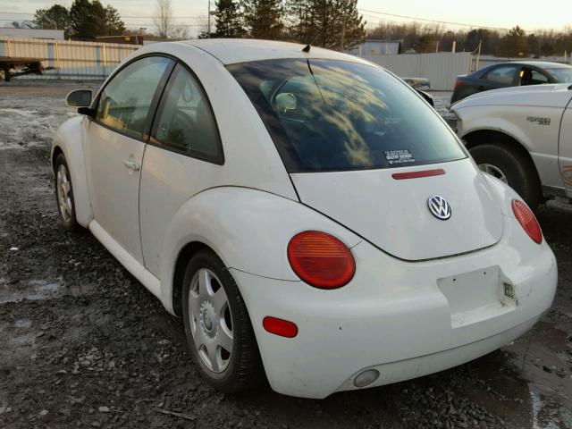 3VWBB61C5WM008385 - 1998 VOLKSWAGEN NEW BEETLE WHITE photo 3