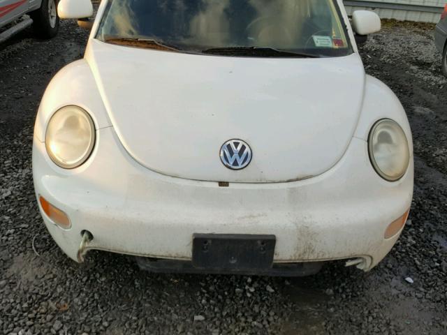 3VWBB61C5WM008385 - 1998 VOLKSWAGEN NEW BEETLE WHITE photo 7