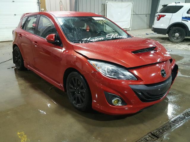 JM1BL1L41C1615871 - 2012 MAZDA SPEED 3 RED photo 1