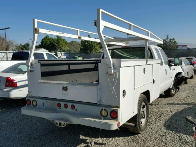 1FDWX34PX6EC38086 - 2006 FORD F350 SRW S WHITE photo 4