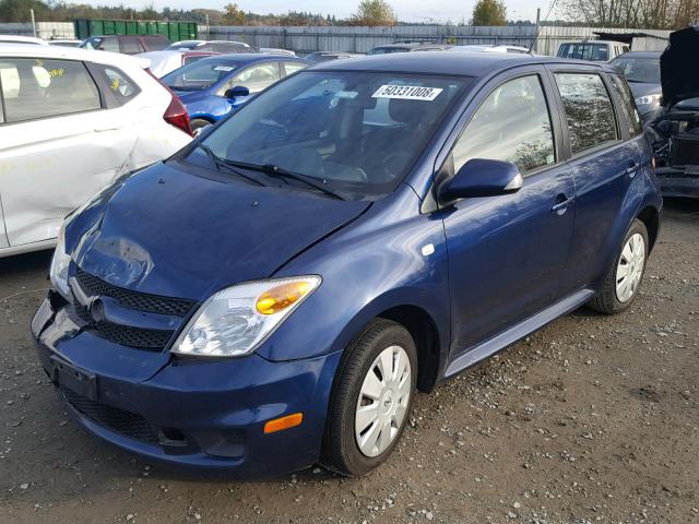 JTKKT604X65007175 - 2006 TOYOTA SCION XA BLUE photo 2