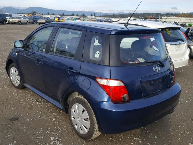 JTKKT604X65007175 - 2006 TOYOTA SCION XA BLUE photo 3