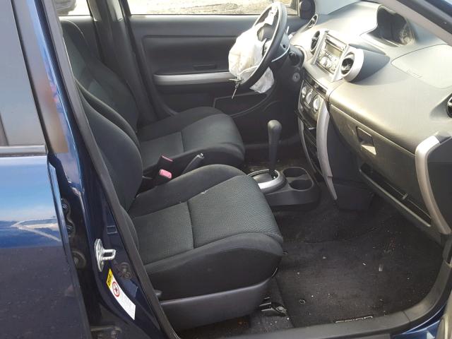 JTKKT604X65007175 - 2006 TOYOTA SCION XA BLUE photo 5