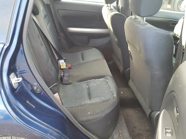 JTKKT604X65007175 - 2006 TOYOTA SCION XA BLUE photo 6