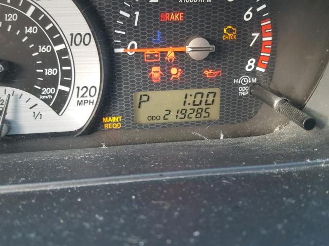 JTKKT604X65007175 - 2006 TOYOTA SCION XA BLUE photo 8