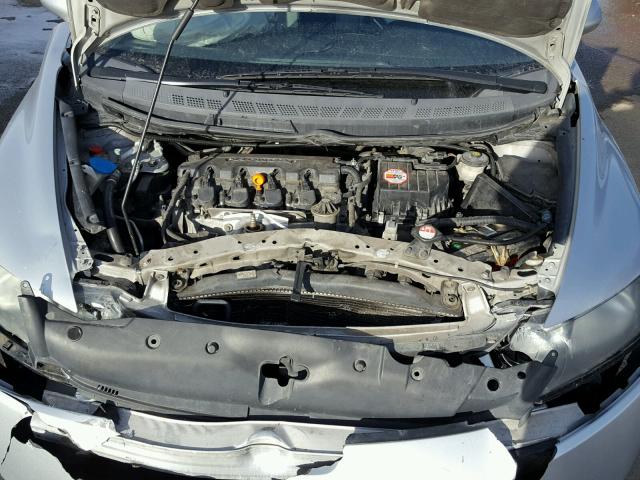 1HGFA16817L027695 - 2007 HONDA CIVIC EX SILVER photo 7