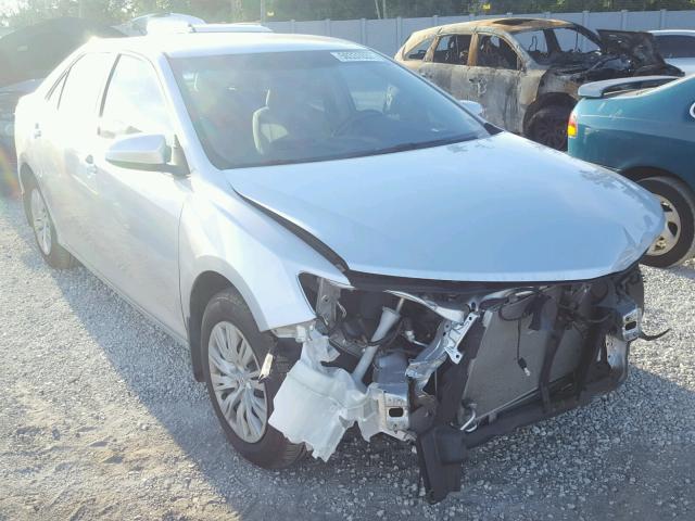 4T1BF1FK0CU017203 - 2012 TOYOTA CAMRY BASE SILVER photo 1