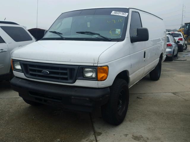 1FTNS24L76HB15687 - 2006 FORD ECONOLINE WHITE photo 2