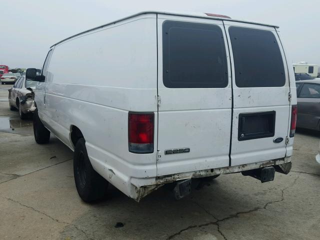 1FTNS24L76HB15687 - 2006 FORD ECONOLINE WHITE photo 3