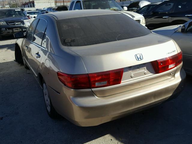 JHMCM56465C001361 - 2005 HONDA ACCORD LX GOLD photo 3