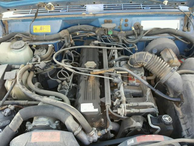 1J4FJ68S9PL618159 - 1993 JEEP CHEROKEE S BLUE photo 7