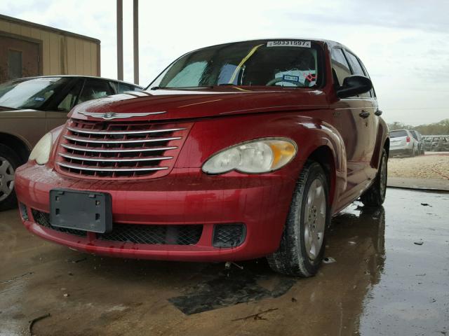 3A4FY48B16T200777 - 2006 CHRYSLER PT CRUISER RED photo 2