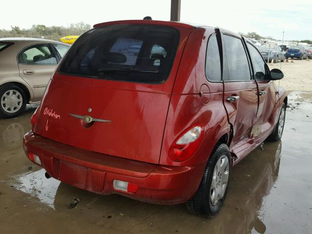 3A4FY48B16T200777 - 2006 CHRYSLER PT CRUISER RED photo 4